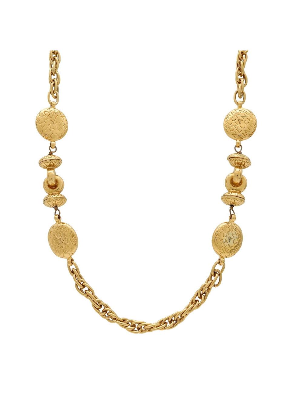 Chanel Mademoiselle Necklace Gold #346696C98B